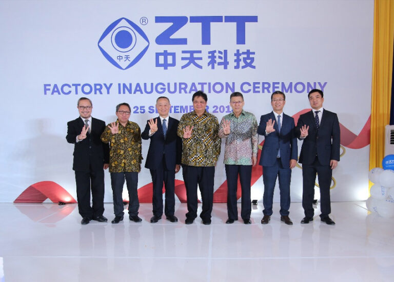 Grupo ZTT inaugura unidade na Indonésia