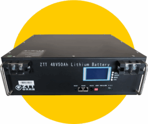 Bateria de Lítio ZTT LiFePO4 48V 50Ah